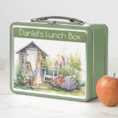 Personalisieren Sie den Namen des Kindes Peter des Metall Brotdose (Beispiel)