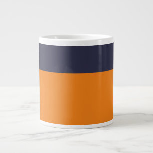 Personalisieren Sie den Namen des Orange- und Mari Jumbo-Tasse