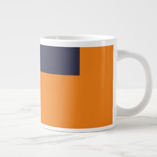 Personalisieren Sie den Namen des Orange- und Mari Jumbo-Tasse (Rechts)