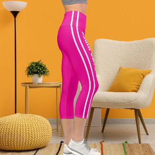 Personalisieren Sie den Namen für den Spaß an der Capri Leggings