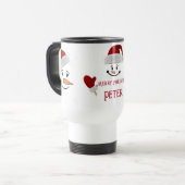 Personalisieren Sie den Namen Ihrer Kinder!Hot Cho Reisebecher (Vorderseite Links)