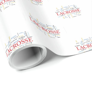 Personalisieren Sie den Namen Lacrosse Coach mithi Geschenkpapier