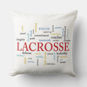 Personalisieren Sie den Namen Lacrosse Coach mithi Kissen
