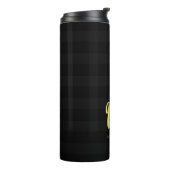 Personalisieren Sie den Namen Mr. Imitats Gold und Thermosbecher (Nach links gedreht)