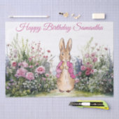 Personalisieren Sie den Namen Peter der Rabbit Pin Seidenpapier (Handwerk)