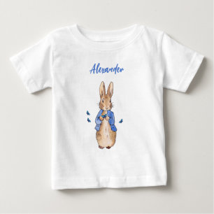 Personalisieren Sie den Namen Peter der Rabbit-Sch Baby T-shirt
