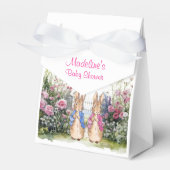 Personalisieren Sie den Namen Peter und Flopsy im  Geschenkschachtel (Vorderseite)