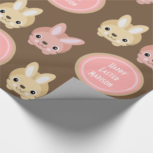 Personalisieren Sie den Namen und die Besetzung Bu Geschenkpapier (Ecke)