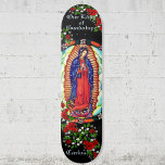 Personalisieren Sie den Namen unserer Lady von Gua Skateboard<br><div class="desc">Persönliche Benennung Unsere Lady von Guadalupe Skateboard hier als Wandkunst.</div>