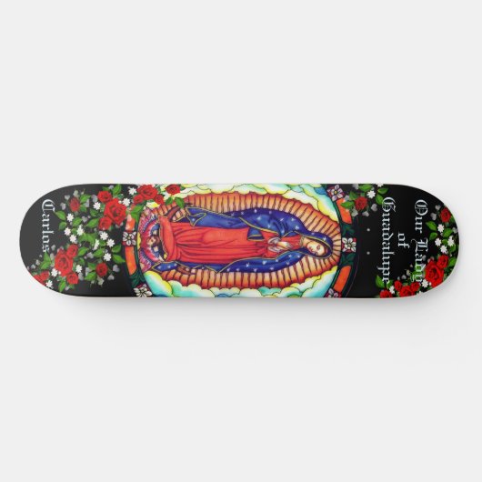 Personalisieren Sie den Namen unserer Lady von Gua Skateboard (Horizontal)