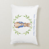 Personalisieren Sie den Namen von Peter dem Rabbit Dekokissen (Rückseite(Vertikal))