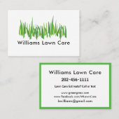 Personalisieren Sie den Rasenmähgarten 100 Visitenkarte (Vorne/Hinten)