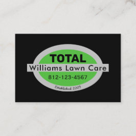 Personalisieren Sie den Rasenmähgarten 100 Visitenkarte