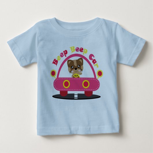 Personalisieren Sie den Signaltonausblick für die  Baby T-shirt (Vorderseite)