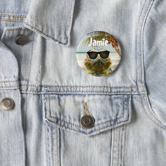 Personalisieren Sie den Sommerstrand Button (Beispiel)