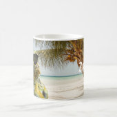 Personalisieren Sie den Sommerstrand Kaffeetasse (Mittel)