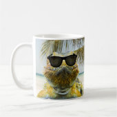 Personalisieren Sie den Sommerstrand Kaffeetasse (Links)