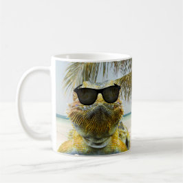 Personalisieren Sie den Sommerstrand Kaffeetasse