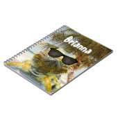 Personalisieren Sie den Sommerstrand Notizblock (Linke Seite)