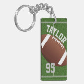 Personalisieren Sie den Spielernamen und die Anzah Schlüsselanhänger (Vorderseite links)