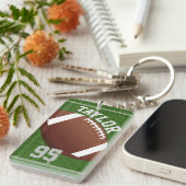 Personalisieren Sie den Spielernamen und die Anzah Schlüsselanhänger (Vorderseite rechts)