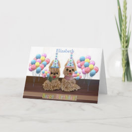 Personalisieren Sie den Standard "Happy Birthday" Karte