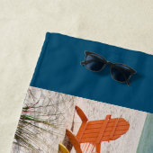 Personalisieren Sie den Strand mit farbenfrohen St Strandtuch (Beispiel)