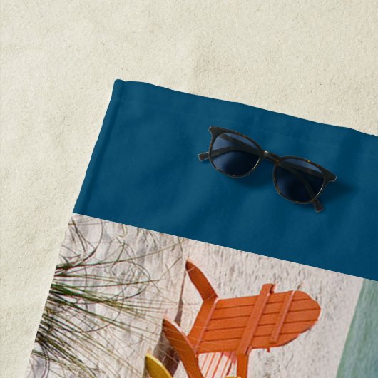 Personalisieren Sie den Strand mit farbenfrohen St Strandtuch (Beispiel)