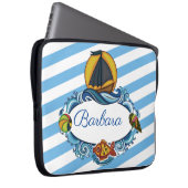 Personalisieren Sie den Summer Fun Electronics Bag Laptopschutzhülle (Vorne Rechts)