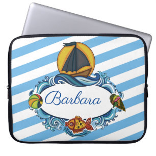 Personalisieren Sie den Summer Fun Electronics Bag Laptopschutzhülle