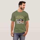 Personalisieren Sie den T - Shirt Text Dog Pack (Vorne ganz)