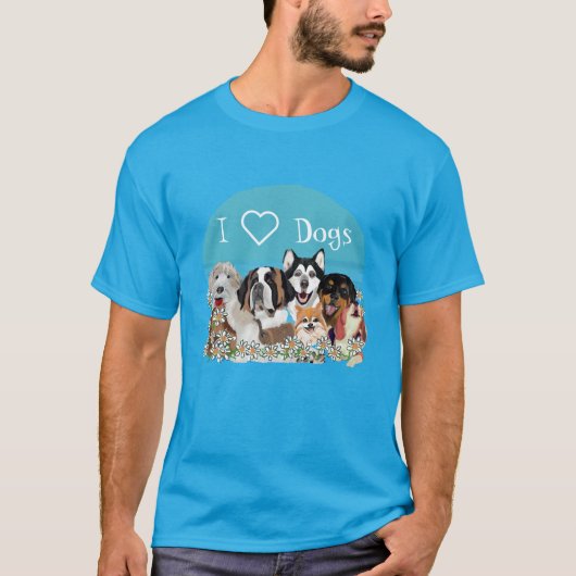 Personalisieren Sie den T - Shirt Text Dog Pack (Vorderseite)