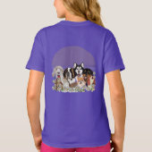 Personalisieren Sie den T - Shirt Text Dog Pack (Rückseite)