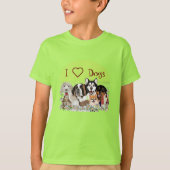 Personalisieren Sie den T - Shirt Text Dog Pack (Vorderseite)