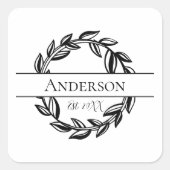 Personalisieren Sie den Umschlag Aufkleber Familie (Vorderseite)