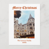 Personalisieren Sie den Weihnachtsmarkt München De Postkarte (Vorderseite)