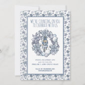 Personalisieren Sie den White Christmas Nutcracker Einladung (Vorderseite)