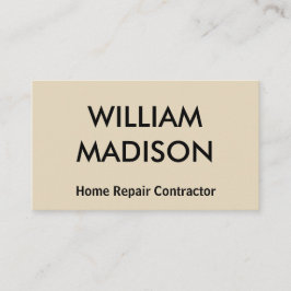 Personalisieren Sie den Zuhause-Reparaturauftragne Visitenkarte