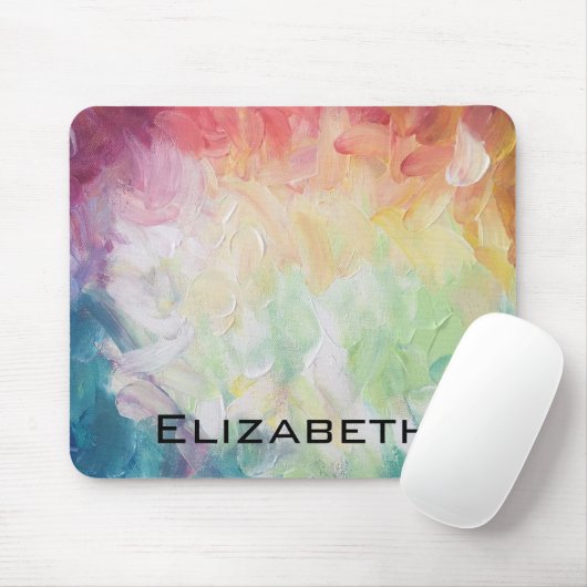 Personalisieren Sie dick texturierte Abstrakte Far Mousepad (Mit Mouse)