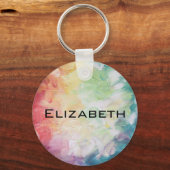 Personalisieren Sie dick texturierte Abstrakte Far Schlüsselanhänger (Vorderseite)