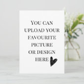 Personalisieren Sie die 5" x 7"-Gehäusekarte Einladung (Stehend Vorderseite)