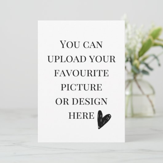 Personalisieren Sie die 5" x 7"-Gehäusekarte Einladung (Stehend Vorderseite)