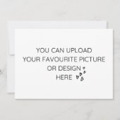 Personalisieren Sie die 5" x 7"-Gehäusekarte Einladung (Vorderseite)