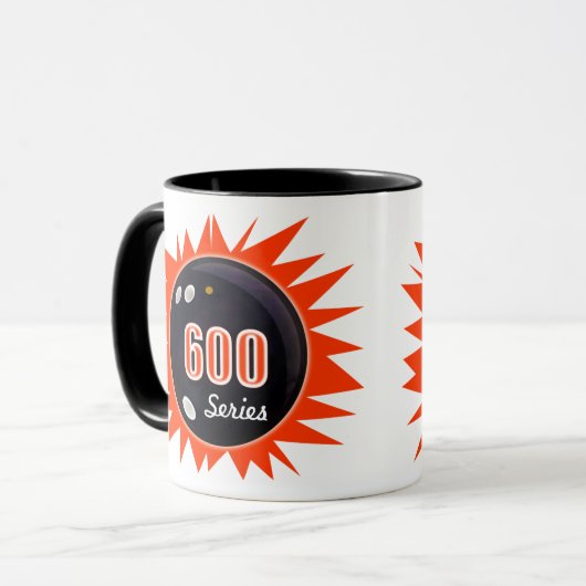 Personalisieren Sie die 600 Bowling-Serie, Tasse (Vorderseite Links)