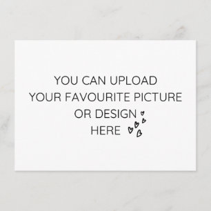 Personalisieren Sie die 6,25" x 4,5"-Gehäusekarte Begleitkarte