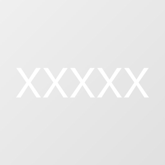 Personalisieren Sie die Adressnummer des Business Fensteraufkleber (Blatt)