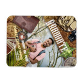 Personalisieren Sie die Ankündigung des Abschlusse Magnet (Horizontal)