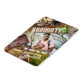 Personalisieren Sie die Ankündigung des Abschlusse Magnet (Linke Seite)