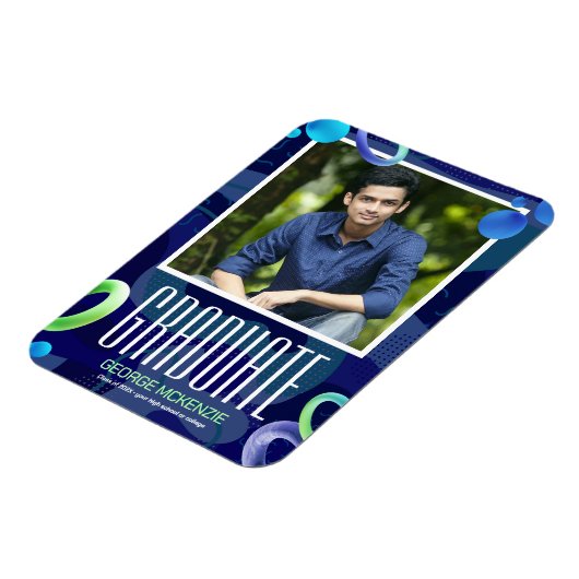 Personalisieren Sie die Ankündigung extravaganten Magnet (Linke Seite)