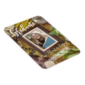 Personalisieren Sie die Ankündigung Vintager Abent Magnet (Rechte Seite)